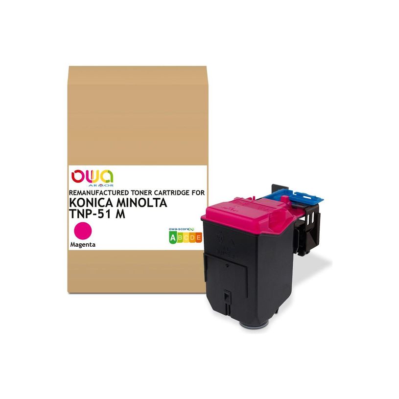 3112539861773-Cartouche laser remanufacturée Konica Minolta TNP51 - magenta - Owa-P_405130748_1-0