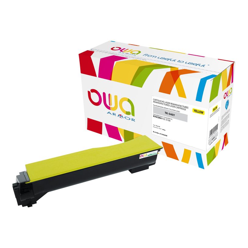 3112539605391-Cartouche laser remanufacturée Kyocera TK-540Y - jaune - Owa-P_405130764_1-0