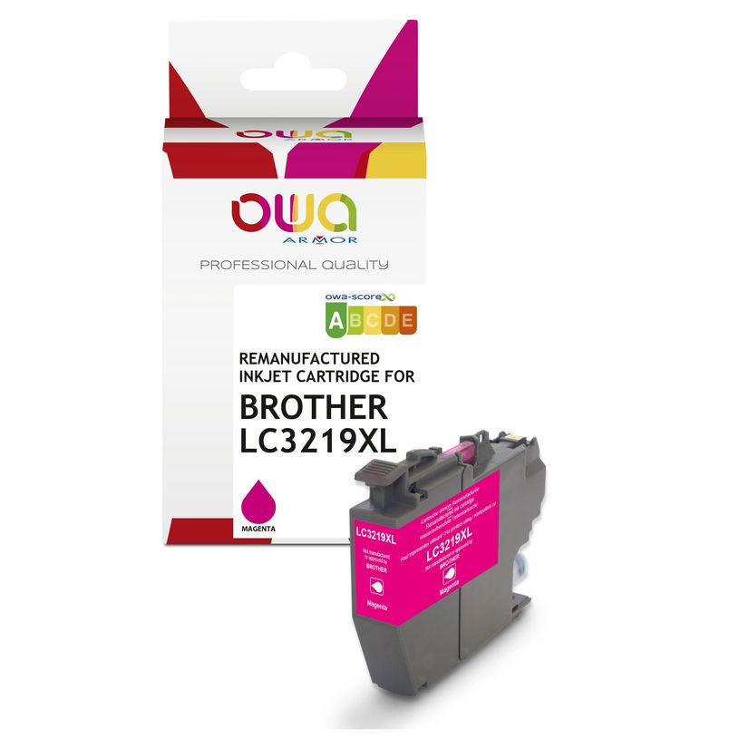 3112539812331-Cartouche remanufacturée Brother LC3219XL - magenta - Owa--0