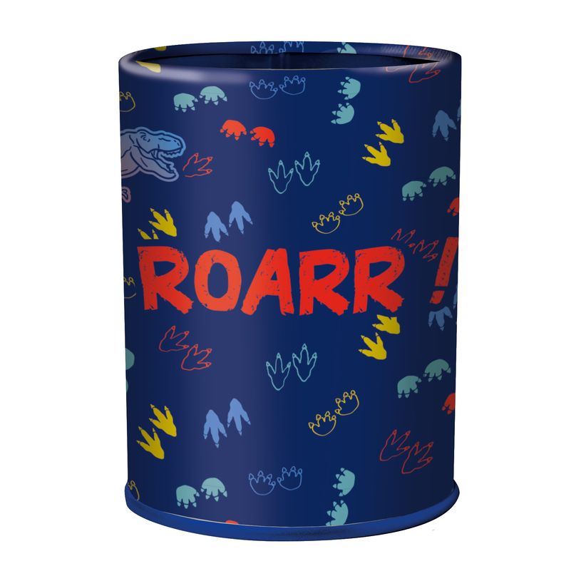 3664447142494-Pot a crayons Dino - 6,7 x 10,7 cm - Oberthur--0