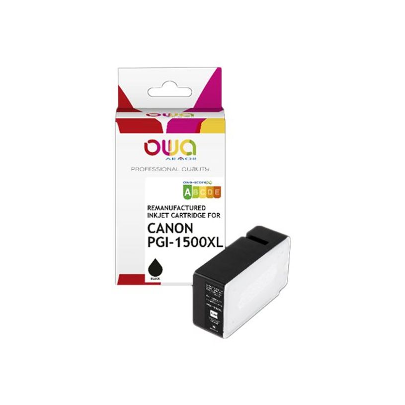 3112539783952-Cartouche remanufacturée Canon PGI-1500XL BK - noir - Owa-P_405131036_1-0