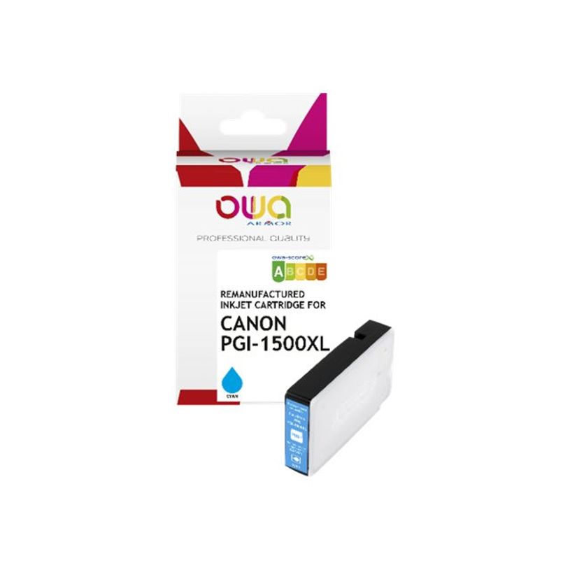 3112539783969-Cartouche remanufacturée Canon PGI-1500XL C - cyan - Owa-P_405131037_1-0