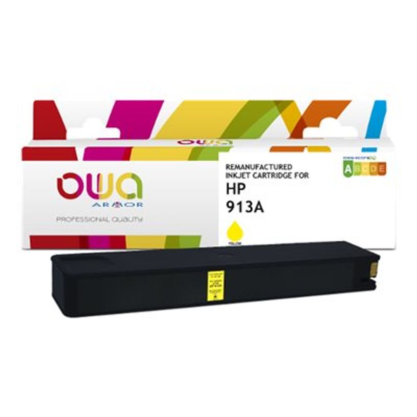 3112539739782-Cartouche remanufacturée HP 913A - jaune - Owa-P_405131123_1-0