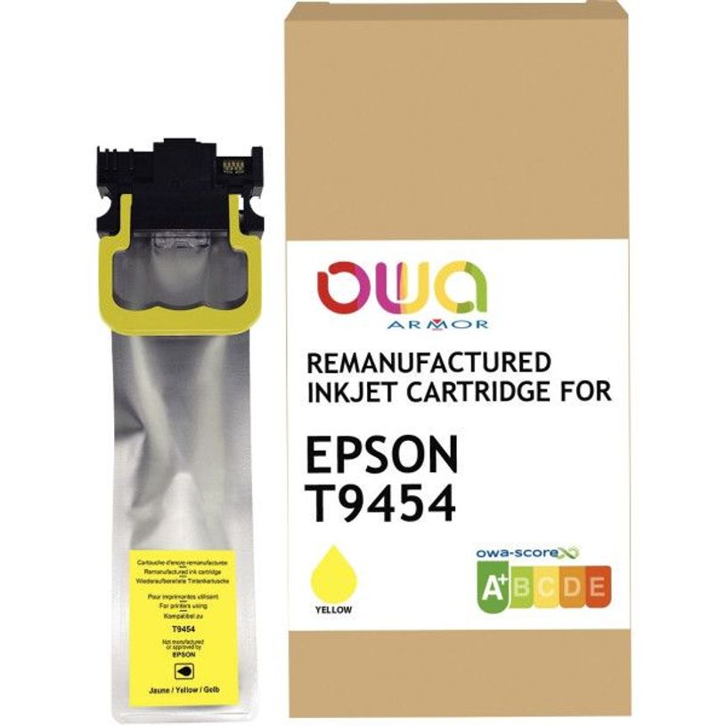 3112539839741-Cartouche remanufacturée Epson T9454XL - jaune - Owa-P_405131152_1-0