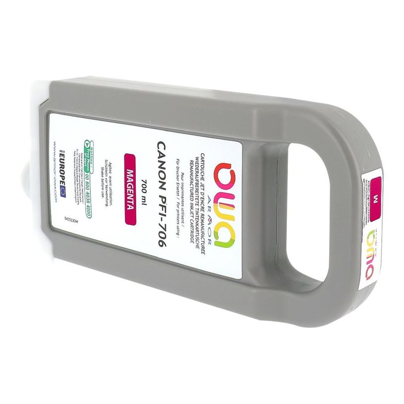 3112539753863-Cartouche remanufacturée Canon PFI-706 - magenta - Owa-P_405131164_1-0