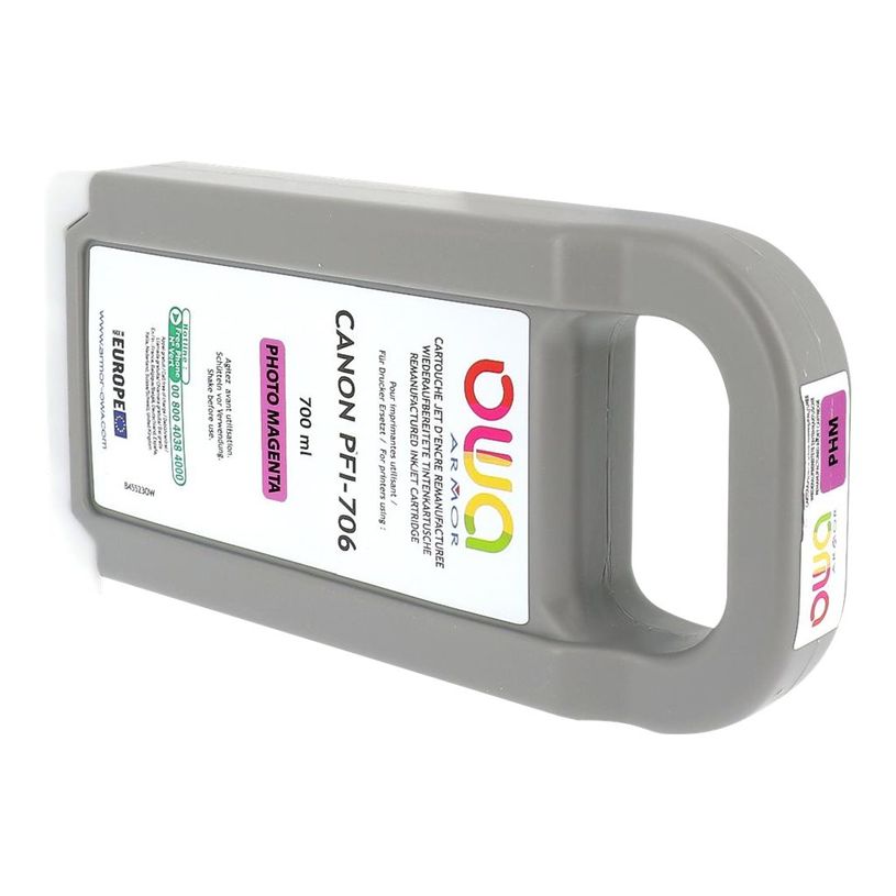 3112539753894-Cartouche remanufacturée Canon PFI-706 - magenta photo - Owa-P_405131166_1-0