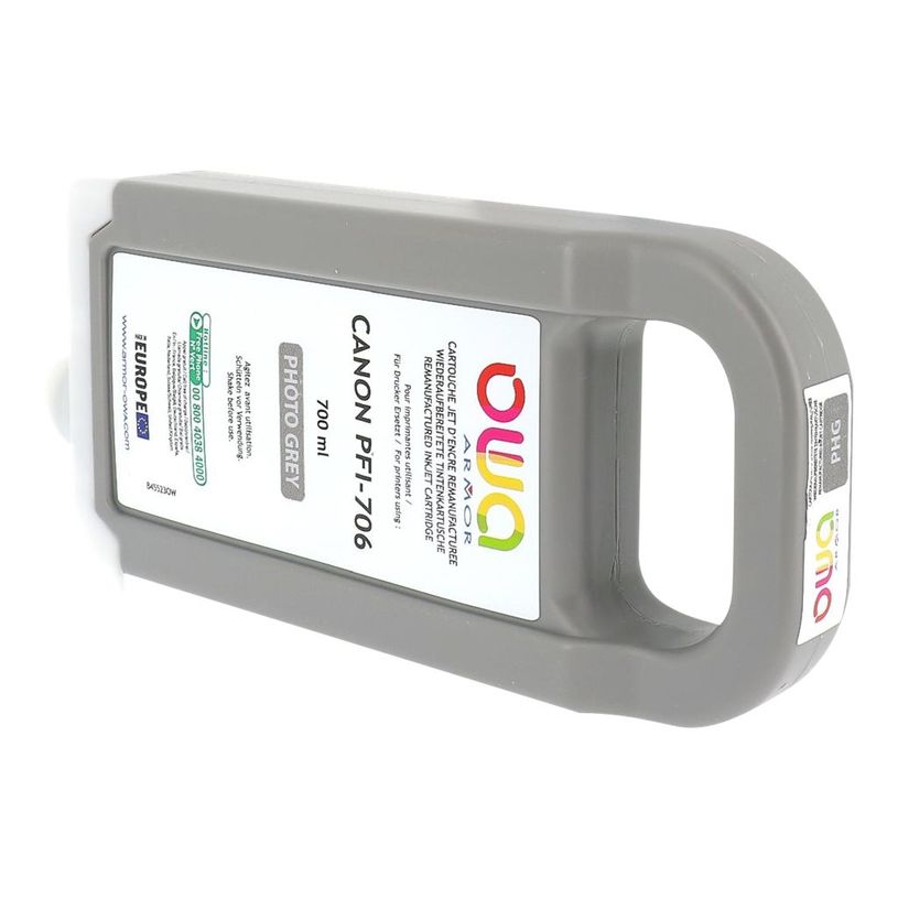 3112539753931-Cartouche remanufacturée Canon PFI-706 - gris photo - Owa-P_405131170_1-0