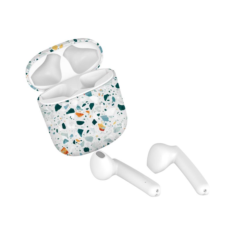 3303170109243-T'nB Exclusiv Terrazzo - Kit main libre - écouteur sans fil bluetooth - blanc boitier ter-P_405131522_8-1