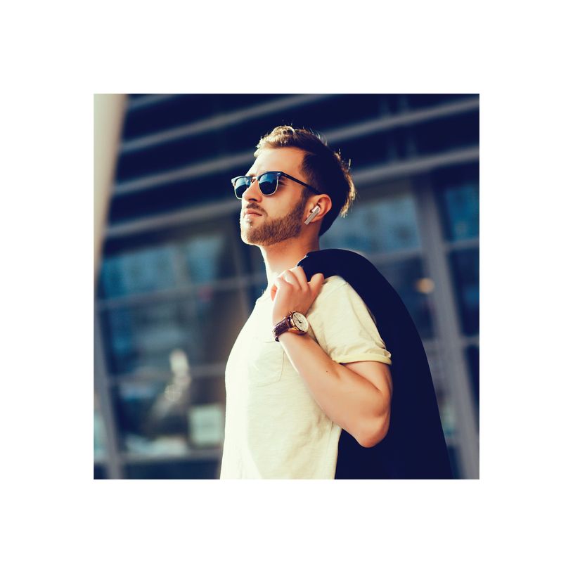 3303170104156-T'nB FRENCH TOUCH FEAT 2 - Kit main libre - écouteur sans fil bluetooth - blanc-P_405131523_4-3