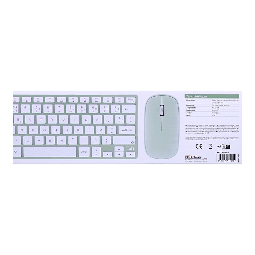 3303170111215-T'nB iClick - ensemble clavier sans fil et souris sans fil - vert-P_405131529_10-9