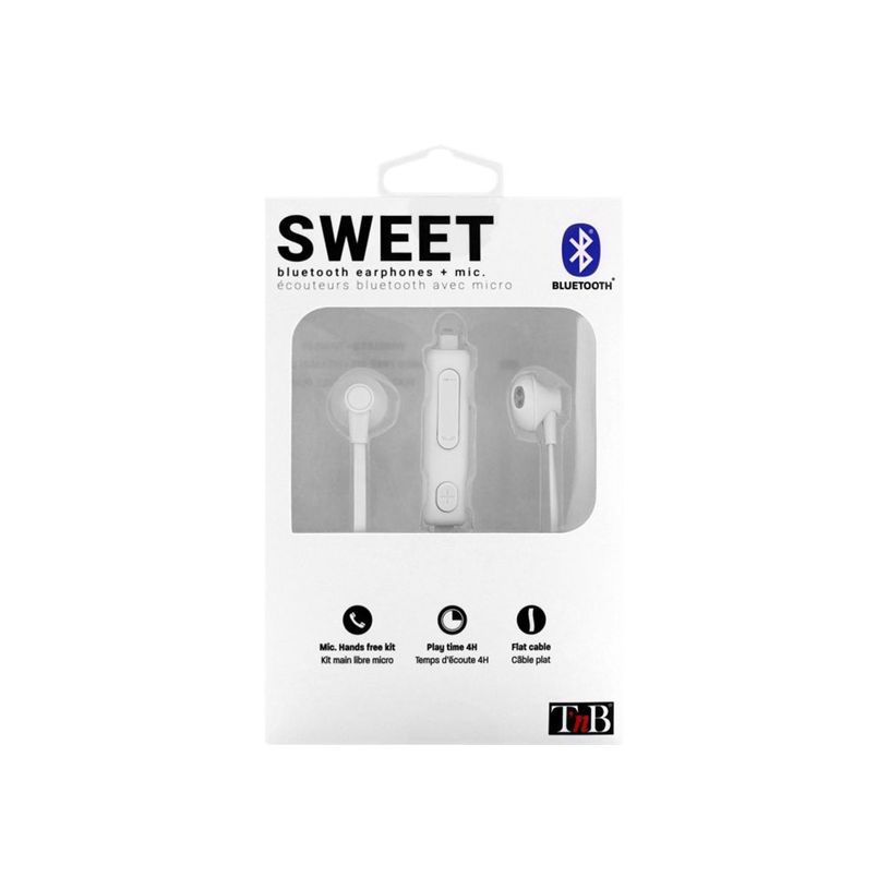 3303170097625-T'nB SWEET - Kit main libre - Ecouteurs filaire avec micro - intra-auriculaire - balnc-P_405131540_4-4