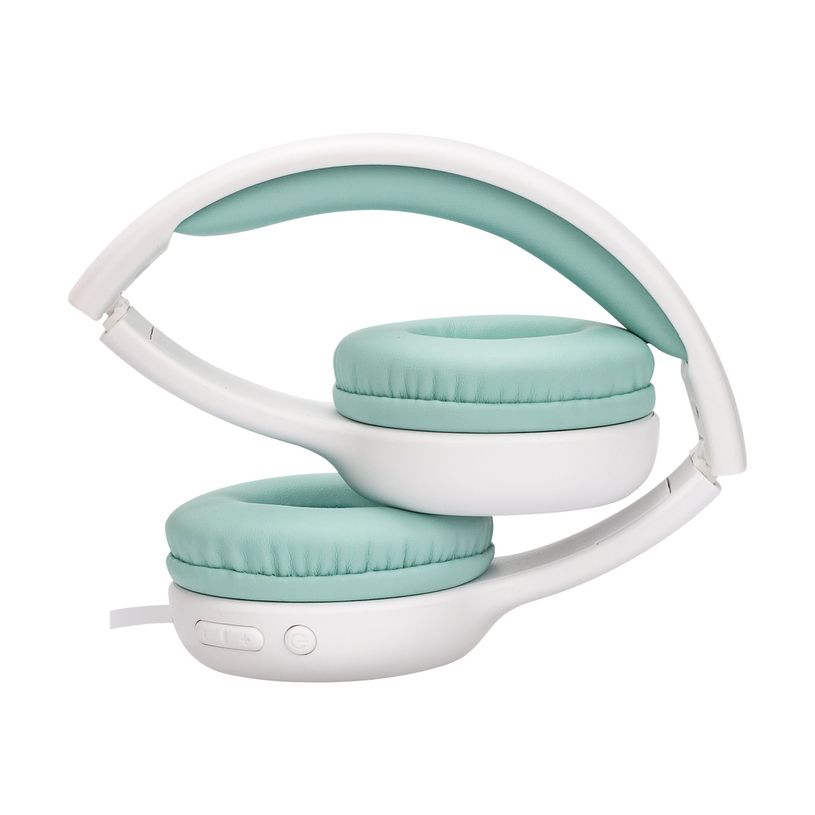 3303170107225-T'nB Kids KIDY - casque filaire pour enfants - blanc et vert-P_405131548_5-4