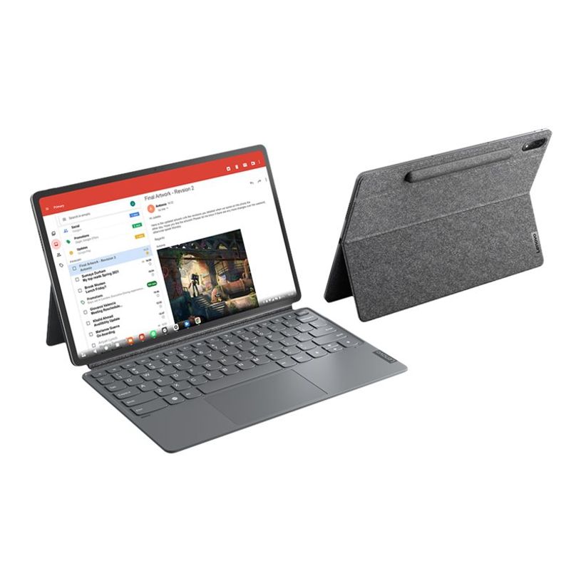 0196118109527-Lenovo Tab P12 Pro ZA9D - tablette 12,6" - 128 Go - gris-P_405131594_9-4