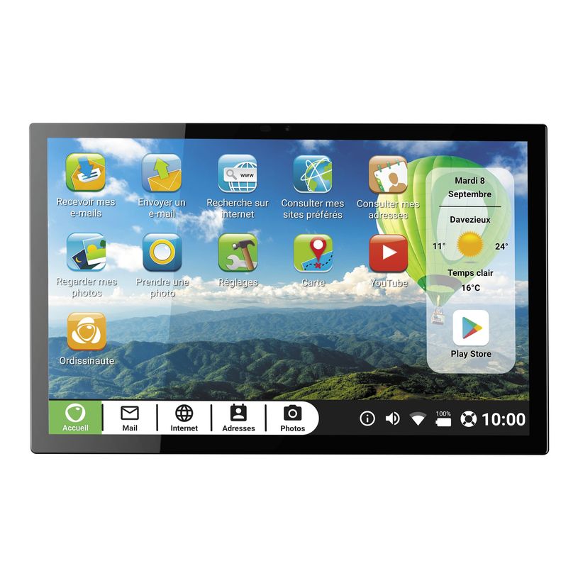 3760179062069-Ordissimo Senior Celia - tablette 10" - Ordissimo / Android 10 - 64 Go - noir + étui clav-P_405131596_4-1