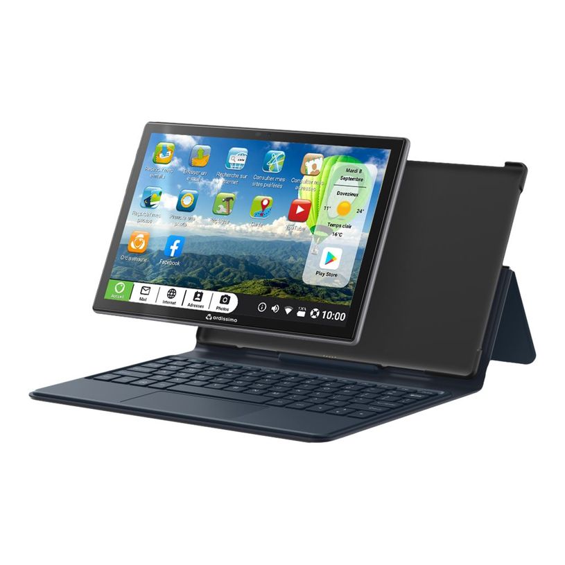 3760179062069-Ordissimo Senior Celia - tablette 10" - Ordissimo / Android 10 - 64 Go - noir + étui clav-P_405131596_6-3