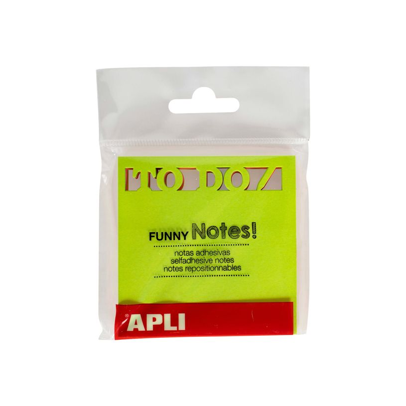 8410782183389-Apli Funny Notes! - Notes adhésives "to do" - 75 x 75 mm - 75 feuilles-P_405131605_3-0