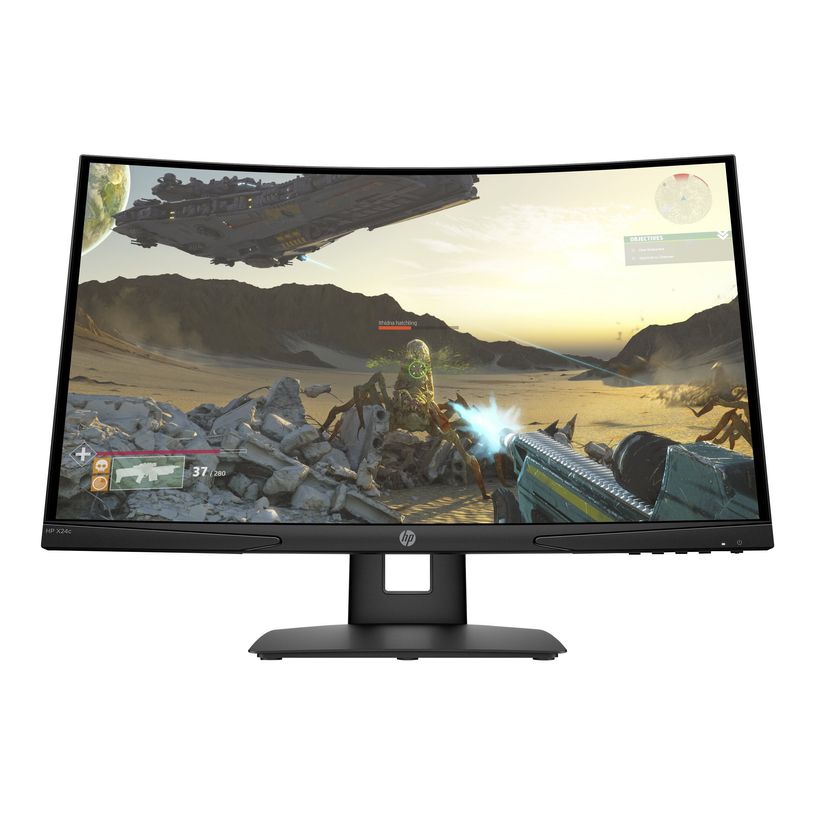 194721518927-HP X24c Gaming Monitor - monitor LCD - curvado - Full HD (1080p) - 23.6"-P_405131709_1-0