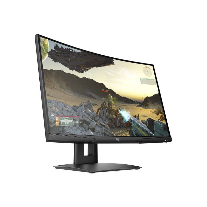 194721518927-HP X24c Gaming Monitor - monitor LCD - curvado - Full HD (1080p) - 23.6"-P_405131709_3-2