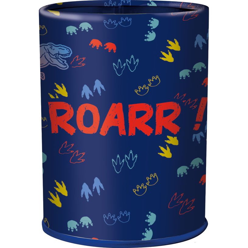 3664447142494-Pot a crayons Dino - 6,5 x 10,8 cm - Oberthur-P_405131799_1-0