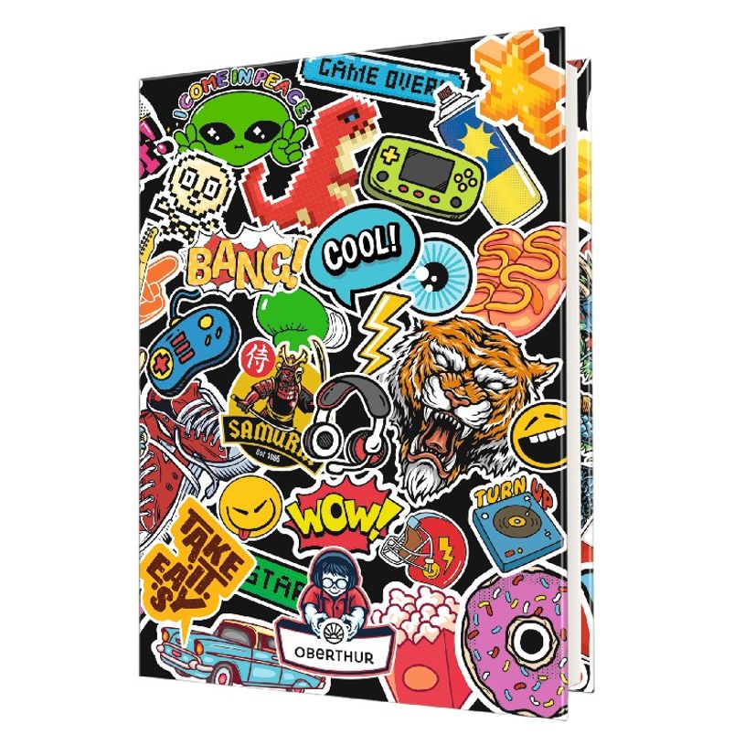 3664447144139-Agenda Geek - 1 jour par page - 12,5 x 17,5 cm - Oberthur-P_405131842_1-0