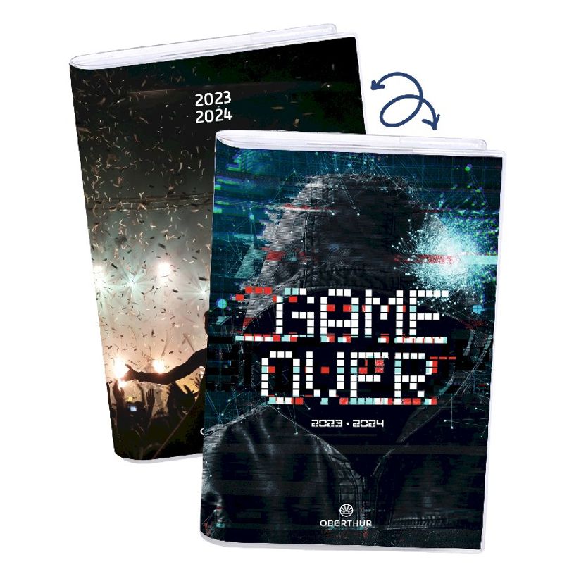 3664447144320-Agenda Design Reversible - 1 jour par page - 13 x 18 cm - boy - Oberthur-P_405131894_1-0