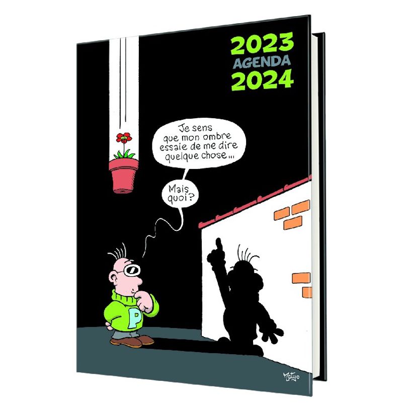 3664447149158-Agenda Humour Illustré - 1 jour par page - 13 x 18,5 cm - Oberthur-P_405131907_1-0