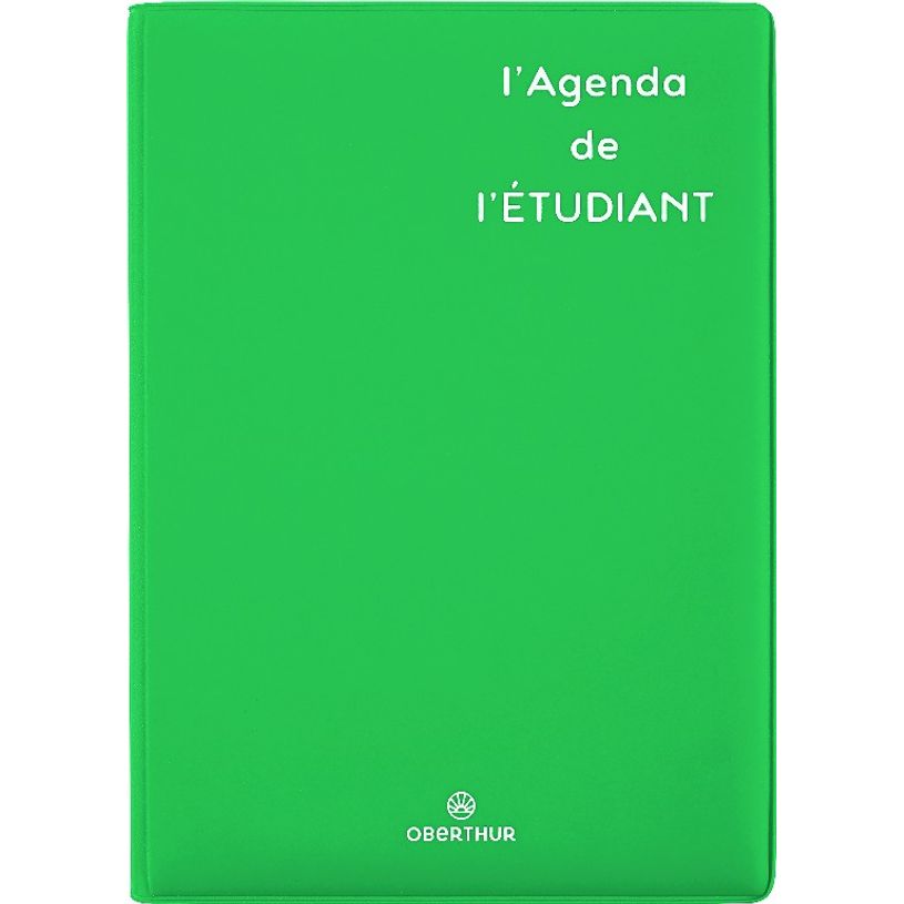 3664447149288-Agenda Humour Gomme - 1 jour par page - 13 x 18,5 cm - vert - Oberthur-P_405131911_1-0