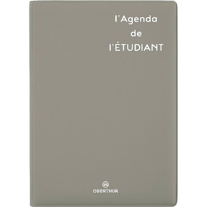 3664447149325-Agenda Humour Gomme - 1 jour par page - 13 x 18,5 cm - gris - Oberthur-P_405131913_1-0