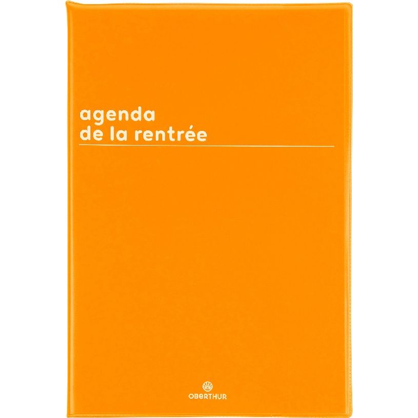 3664447174921-Agenda de la rentrée Boréal - 1 semaine sur 2 pages - 16 x 24 cm - moutarde - Oberthur-P_405131934_1-0