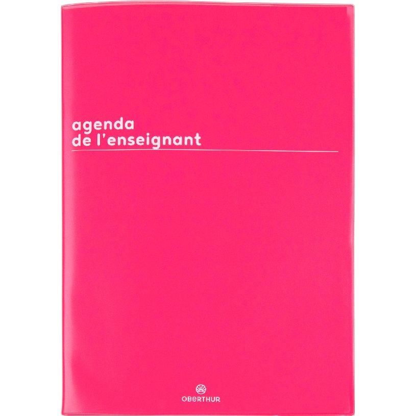 3664447149912-Agenda de l'Enseignant Boréal - 21,5 x 30 cm - rouge - Oberthur-P_405131947_1-0