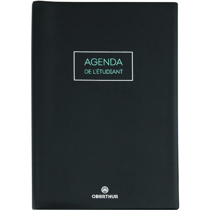 3664447144825-Agenda Cirrus - 1 jour par page - 12,5 x 17,5 cm - noir - Oberthur-P_405131965_1-0