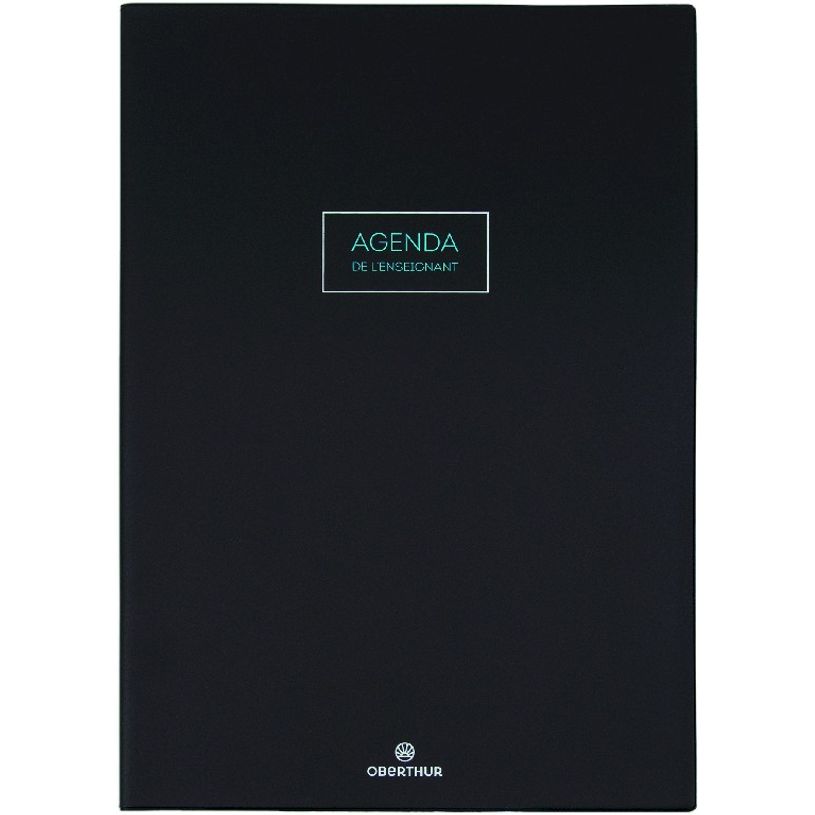 3664447144856-Agenda de l'Enseignant Cirrus - 21,5 x 30 cm - noir - Oberthur-P_405131968_1-0