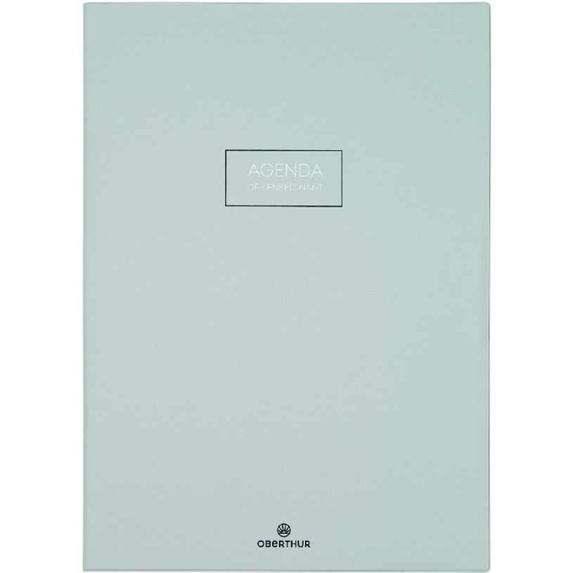 3664447144863-Agenda de l'Enseignant Cirrus - 21,5 x 30 cm - gris clair - Oberthur-P_405131969_1-0