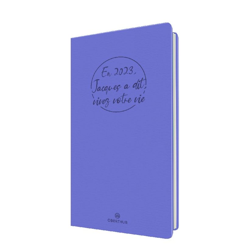 3664447145808-Agenda Camelia 16 poche - 1 semaine sur 2 pages - 9,5 x 17,5 cm - lilas - Oberthur-P_405132004_1-0