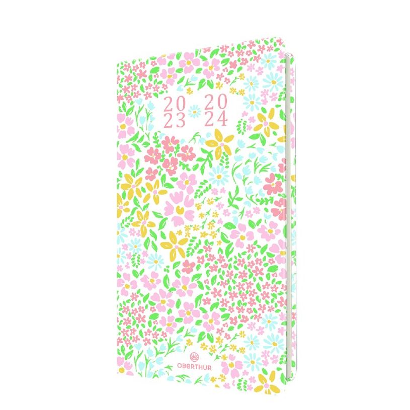 3664447145327-Agenda Chelsea 16 poche - 1 semaine sur 2 pages - floralie - Oberthur-P_405132020_1-0