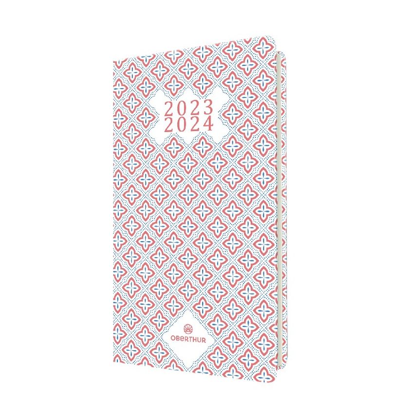 3664447145341-Agenda Chelsea 16 poche - 1 semaine sur 2 pages - étoiles florales - Oberthur-P_405132022_1-0