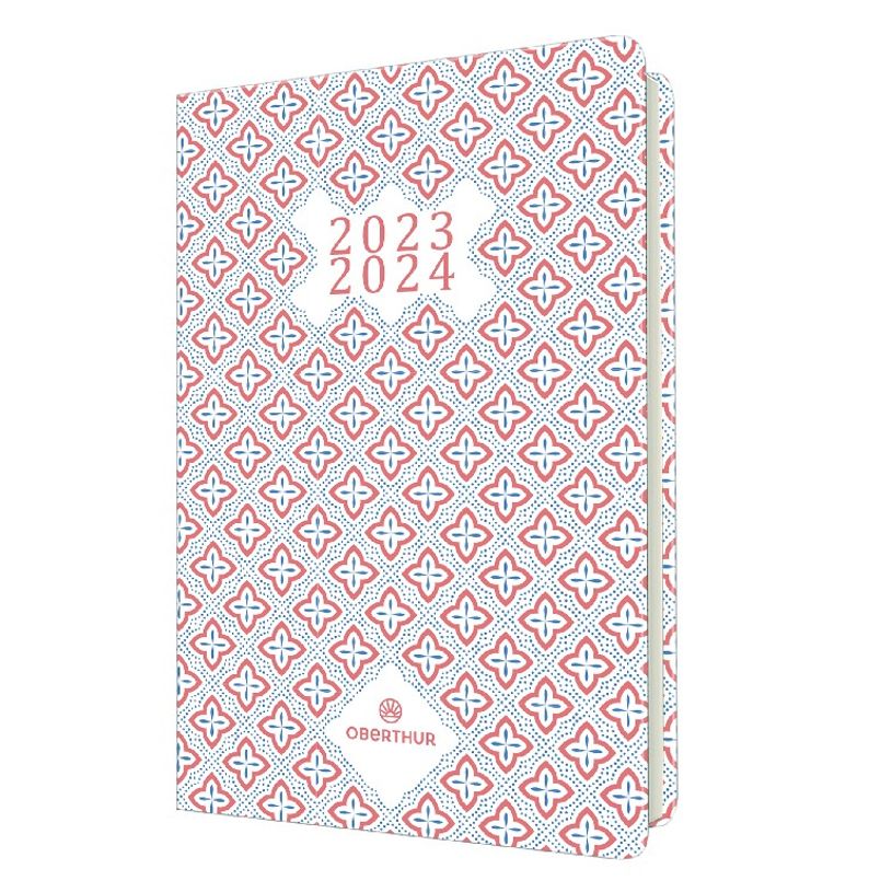 3664447145389-Agenda Chelsea 15 - 1 semaine sur 2 pages - étoiles florales - Oberthur-P_405132026_1-0