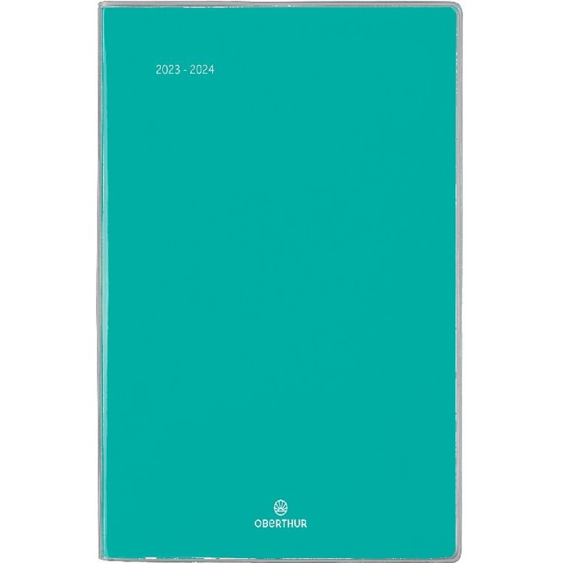 3664447146430-Agenda Colorside - 1 semaine sur 2 pages - 10 x 15 cm - vert - Oberthur-P_405132087_2-0
