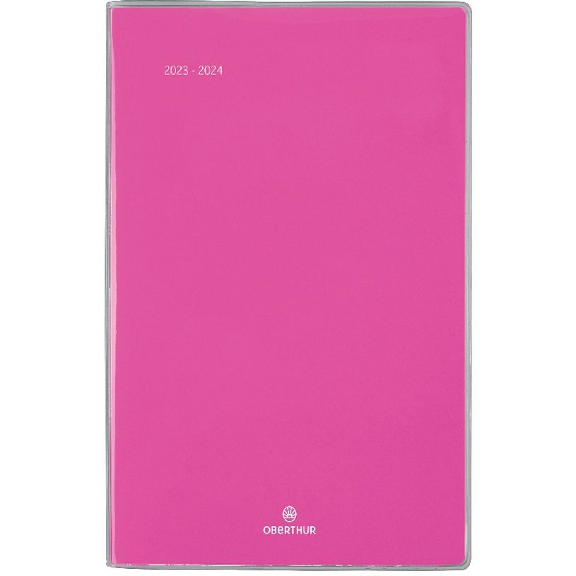 3664447146447-Agenda Colorside - 1 semaine sur 2 pages - 10 x 15 cm - rose - Oberthur-P_405132088_1-0