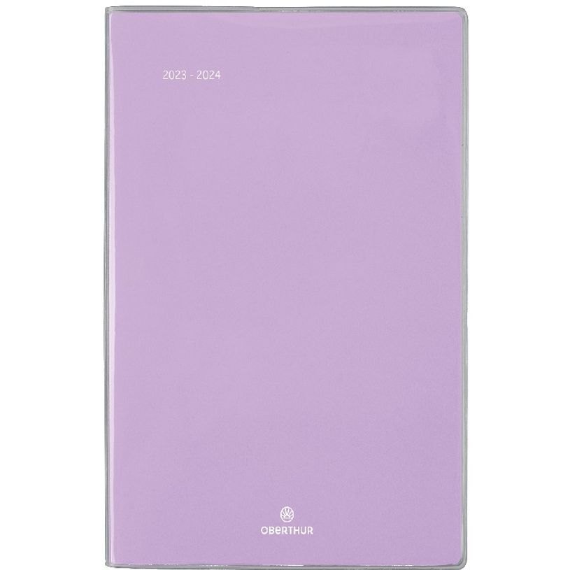 3664447146454-Agenda Colorside - 1 semaine sur 2 pages - 10 x 15 cm - lilas - Oberthur-P_405132089_1-0