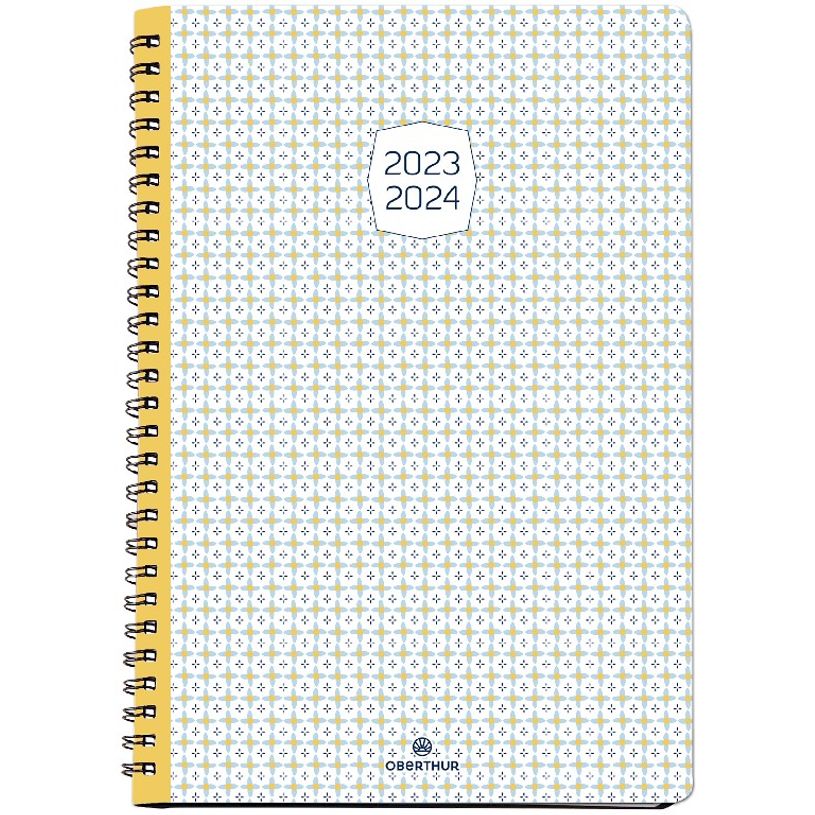 3664447146249-Agenda à spirale Graphik 25 - 1 semaine sur 2 pages - Morocco - Oberthur-P_405132102_1-0