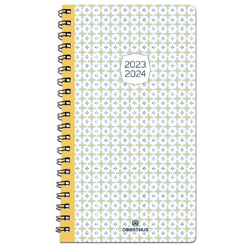 3664447146300-Agenda à spirale Graphik 16 poche - 1 semaine sur 2 pages - Morocco - Oberthur-P_405132108_1-0