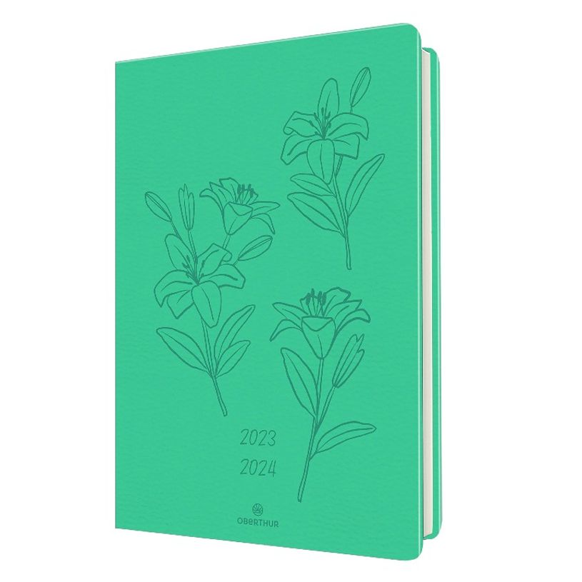 3664447146027-Agenda Summerside 25 - 1 semaine sur 2 pages - vert turquoise - Oberthur-P_405132114_1-0