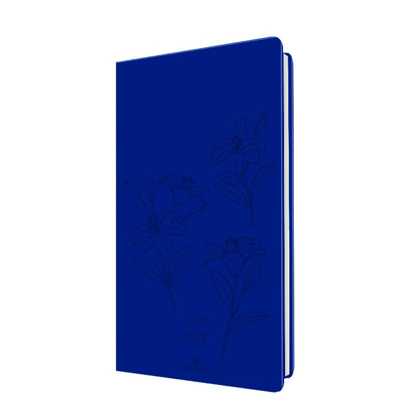 3664447146133-Agenda Summerside 16 poche - 1 semaine sur 2 pages - bleu roi - Oberthur-P_405132123_1-0