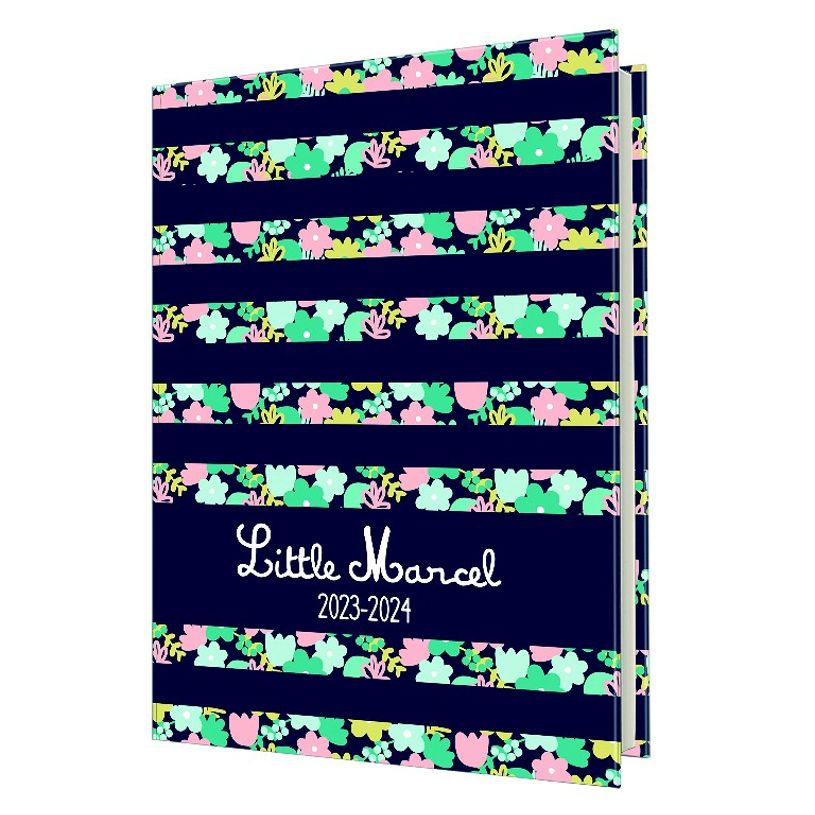 3664447143477-Agenda Little Marcel - 1 jour par page - 12,5 x 17,5 cm - marine - Oberthur-P_405132169_2-0