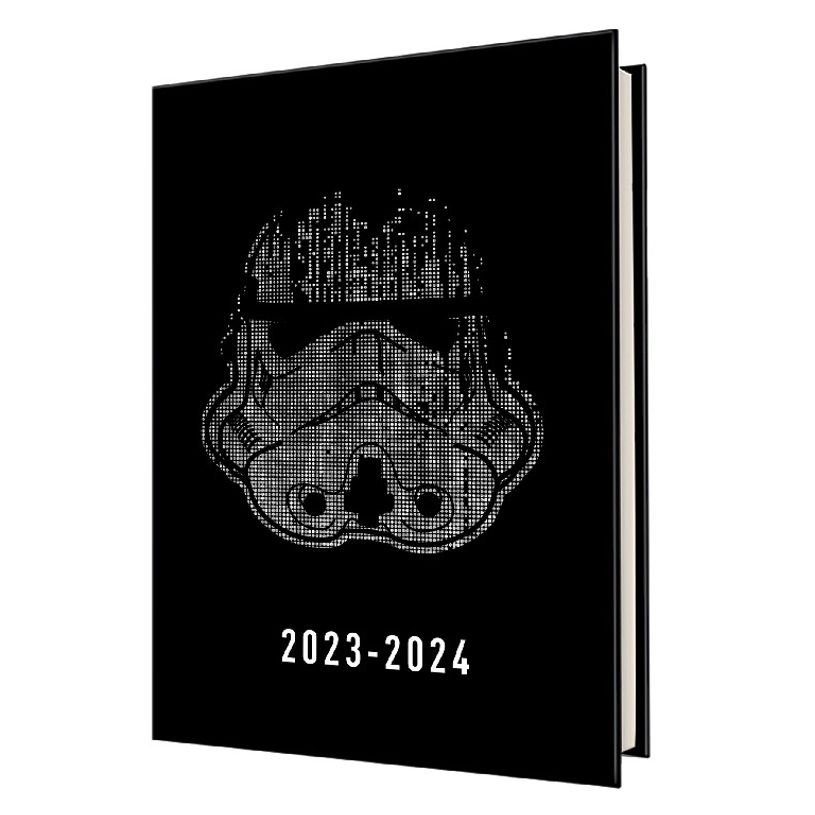 3664447146607-Agenda StormTrooper Ado - 1 jour par page - 12,5 x 17,5 cm - tête - Oberthur-P_405132197_1-0