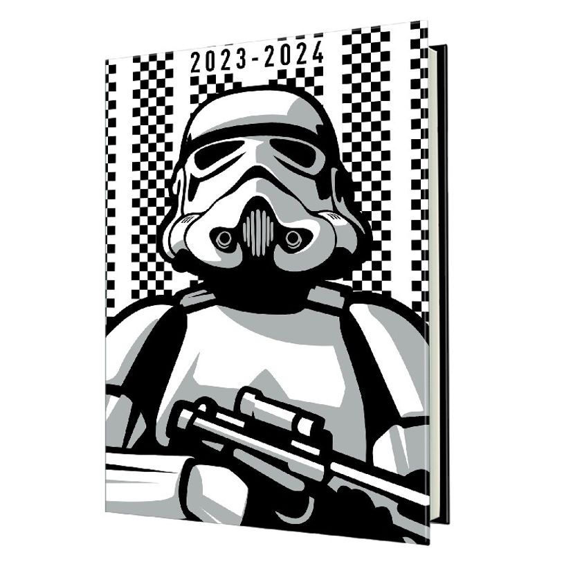 3664447146614-Agenda StormTrooper Ado - 1 jour par page - 12,5 x 17,5 cm - carreaux - Oberthur-P_405132198_1-0