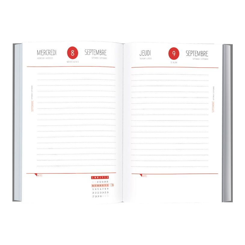 3664447142340-Agenda Lollipops - 1 jour par page - 12,5 x 17,5 cm - Oberthur-P_405132199_1-1