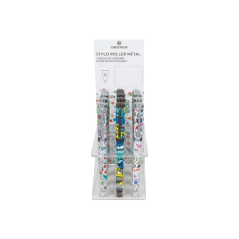 3664447143613-Stylo plume Dessin - 3 decors assortis - Oberthur-P_405132210_1-4