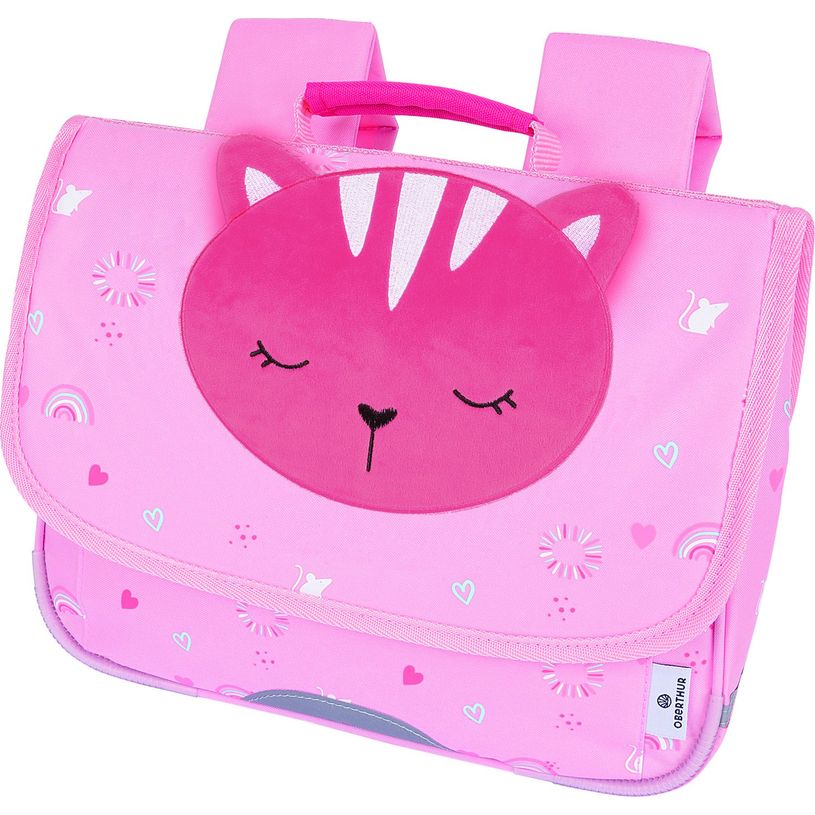 3664447148359-Cartable maternelle Doudou - 32 cm - 2 compartiments - 2 modèles disponibles - Oberthur-P_405132270_3-2